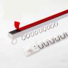Self-Adhesive Ceiling Curtain Track, 1.6 m, No Drilling, White view 1