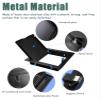 Oracra Black Aluminum Inspection Hatch with Click-Open Door, 30.5 x 30 cm view 4