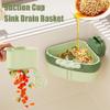 LUCKKY Corner Sink Caddy with Suction Cup, Green view 3