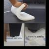 Solid Neoprene Rubber Sheet, Silicone Rubber, White, High-Temperature (100 mm x 100 mm x 15 mm) view 3
