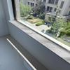 WhamtL Marble-Pattern Window Sill Mat, PVC Leather Cover, Non-Slip Pet Protector, 71 x 24 in view 1