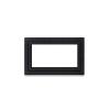 Framex PVC Tilt-and-Turn Basement Window, White Inside/Anthracite Outside, 1200 x 700 mm, Triple-Glazed, DIN Left view 1