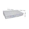 Magnetic Chest Freezer Cover, Polyester and Cotton, Silver view 2