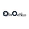 S6900-S6906 Series 440 Stainless Steel Thin-Section Ball Bearing, 2RS, Cast-Iron Housing (S6905-2RS, 2 pcs) view 2
