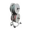 Wire Spool Stand with Wheels, 4 Rods view 1
