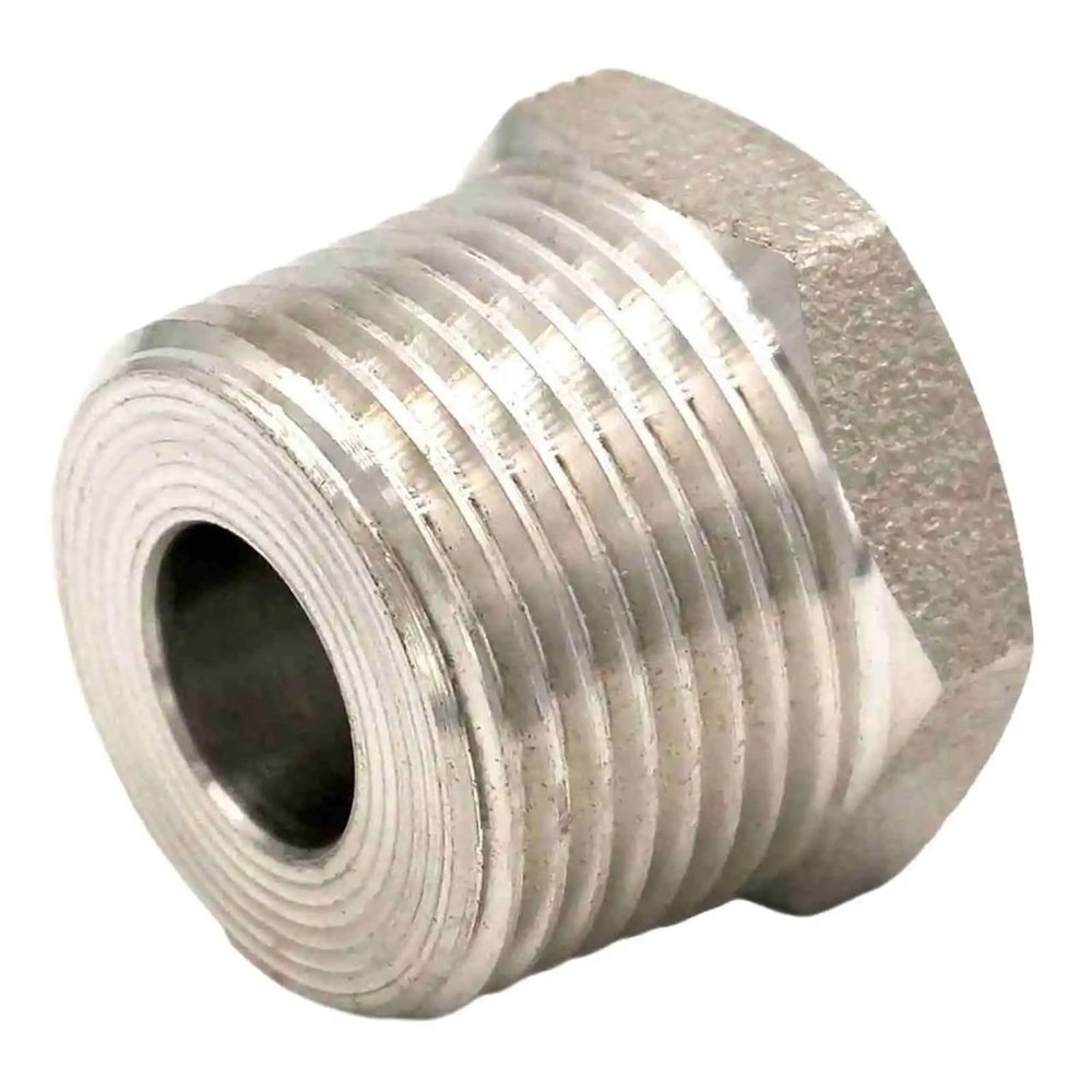 High-Pressure Reducer 1/4" BSP Female to 3/4" BSP Male, 304 Stainless Steel Hex Reducer Pipe Fitting Adapter