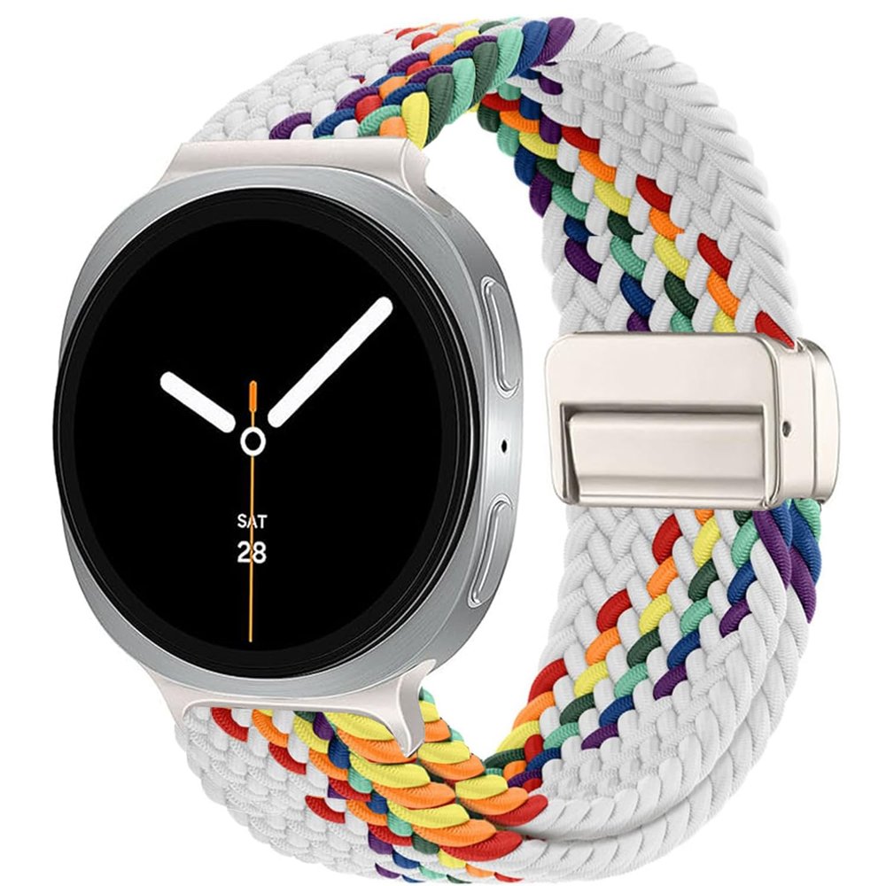 Issinlky Braided Nylon Band for Galaxy Watch 8/9 40mm 44mm