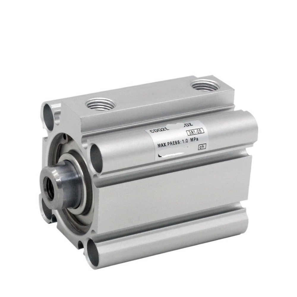 JNVFTCUX CDQ2B CDQ2A Standard Compact Cylinder, Double-Acting, Single Rod, 12 mm Bore, 5–50 mm Stroke, Internal Thread (12–25dz, CDQ2A)