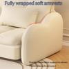 Gray Convertible Sleeper Sofa with Storage view 3