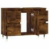 LLEZKBR Bathroom Cabinet, Smoked Oak, 80 x 33 x 60 cm view 4