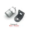 UYCUODLUY JGA25-310 Electronic Starter Gearbox, Reversible Gear Set A, 6 V, 10 rpm view 3