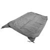 Rhawuy Table Tennis Table Cover | 210D Silver-Coated Oxford Fabric | Debris, Rain & Sun Protection | Lightweight Secure Design for Outdoor/Patio Use (Gray) view 3