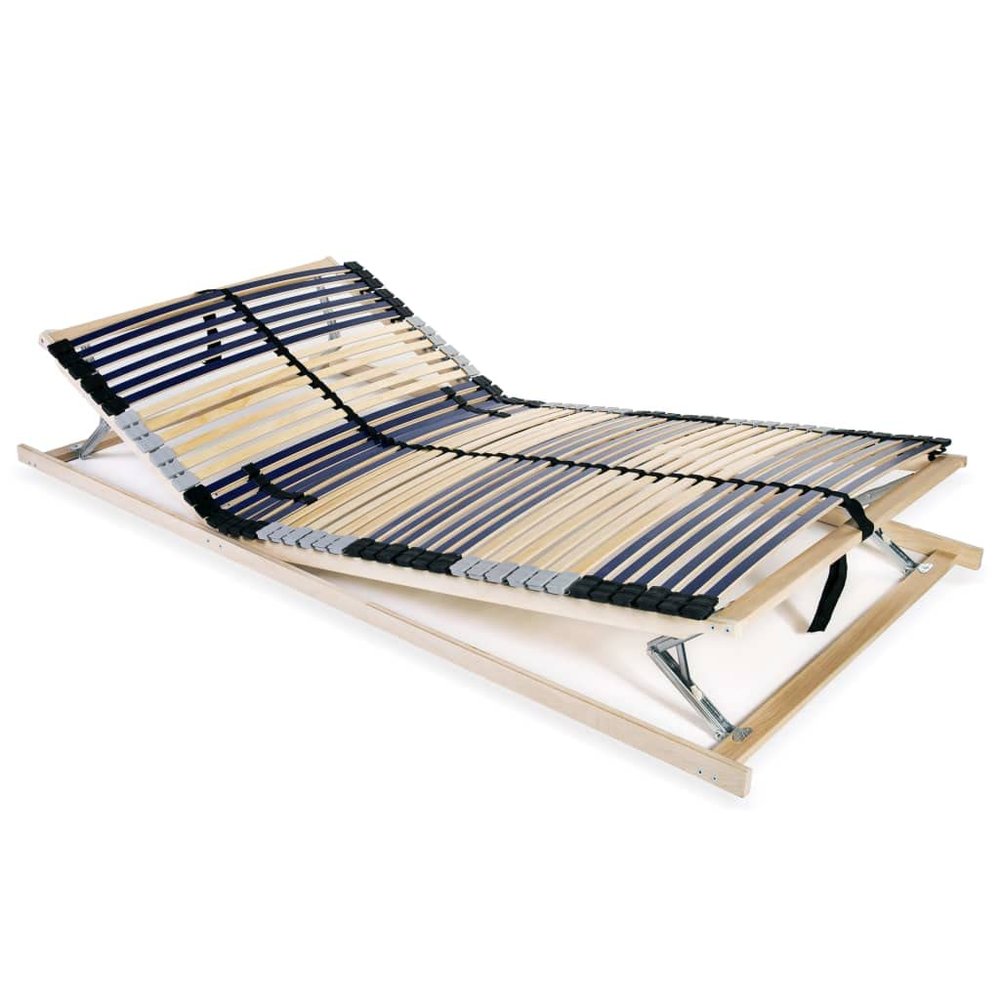 Furniture, Beds & Accessories, Beds & Bed Frames, Slatted Bed Base without Mattress, 42 Slats, 7 Zones, 120 x 200 cm