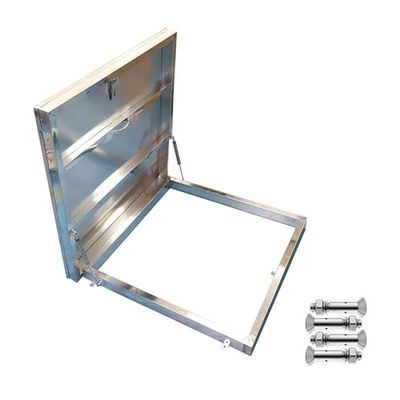 Robust Stainless Steel Roof Hatch, 50 x 80 cm Interior Dimensions