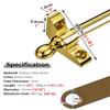 Non-Slip Carpet Stair Rods with Ball Finials view 4