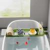 Adjustable Bathtub Caddy, Extendable Tray for Kitchen and Bathroom, Multifunctional, 55.980 cm view 3