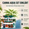 Weedness Canna Aqua Fertilizer Set XL – Flowering-Phase Hydroponic Fertilizer view 3
