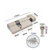 Standard Brass Lock Cylinder with Master Key for Interior and Exterior Door Locks, 90 mm (Single Cylinder, 1 pc) view 2
