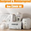 Transparent Dust Covers for Household Appliances, 10-Piece Set view 2