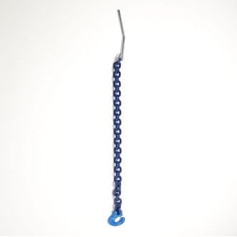 Forestry Choker Chain with Slotted Ring and Through Pin, Grade 10, 8 mm, 2.5 m
