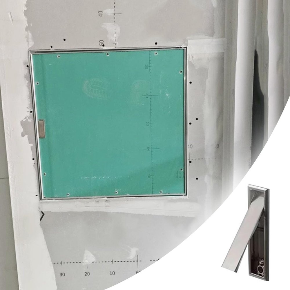 Flush-Mount Access Panel with Handle and Metal Frame, 75 x 120 cm (30 x 48 in)