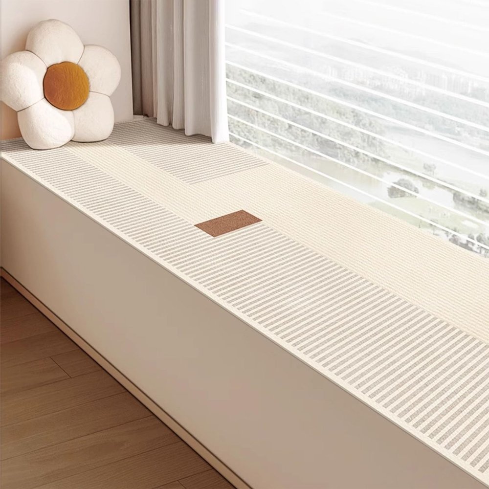 WhamtL Waterproof Window Sill Mat, Non-Slip Scratch-Resistant Indoor Pad, 140 x 70 cm (55 x 28 in)