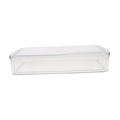 FUNNETOYU Transparent PET Document Box, Large
