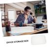 FUNNETOYU Transparent PET Document Box, Large view 2
