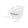 Dough Box with Lid, 7.5 L and 12 L, for Pizza Dough view 2