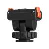 Plyisty Magnetic Quick-Release Cold Shoe Mount for Action 3/4/5 Pro, 1/4-Inch Camera Stabilizer Mount with Aluminum Alloy Claw and Hot Shoe Interface view 1