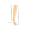 GLEAVI Realistic Standing Sock Display Leg for Women, PE Plastic, Beige view 2