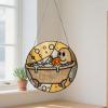 Glugahrif Acrylic Reading Ghost Hanging Decor view 3