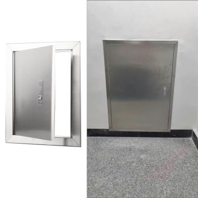 Dailify Stainless Steel Wall Access Panel with Push Latch, 16 x 36 in (40 x 90 cm)