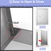 Dailify Stainless Steel Wall Access Panel with Push Latch, 16 x 36 in (40 x 90 cm) view 4