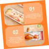STOBAZA 10-Pack Disposable Aluminum Foil Food Containers, Heat-Resistant for Oven, Grill, and Takeout view 4