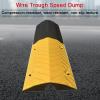 Drive-Over Cable Ramp, 2-Channel, 5-Ton Capacity, 39 × 15 × 4.5 in view 3