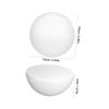 Anneome White Foam Half-Spheres, 10-Piece DIY Craft Models view 2