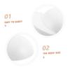 Anneome White Foam Half-Spheres, 10-Piece DIY Craft Models view 3