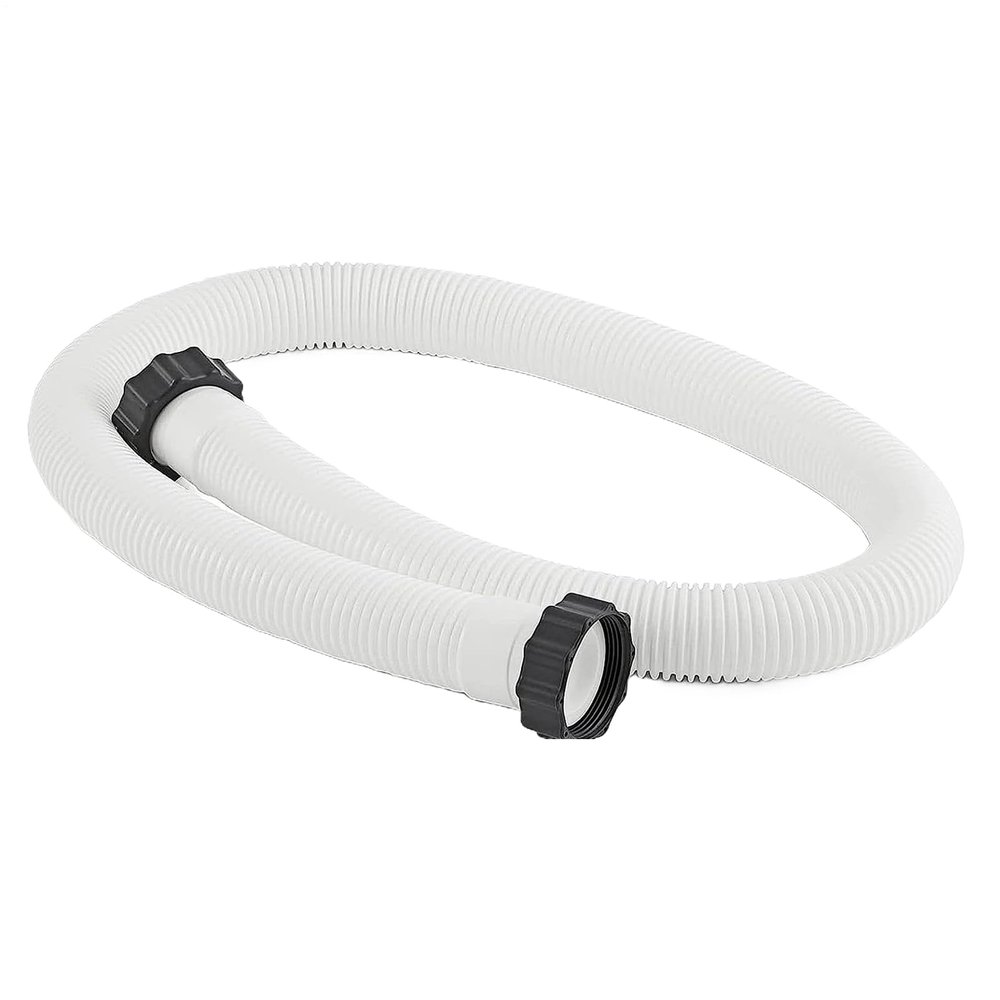 Pool Pump Filter Hose, 59.06 x 1.5 x 1.5 in, Flexible PE/EVA Replacement Drain Hose for Outdoor Garden Pools