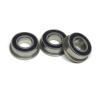 Deep Groove Ball Bearings, 5 Pieces, SF688 W6 2RS Flanged, 8 × 16 × 6 mm, Stainless Steel view 2