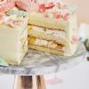 Cake Stand with Marble-Style Metal Base view 4