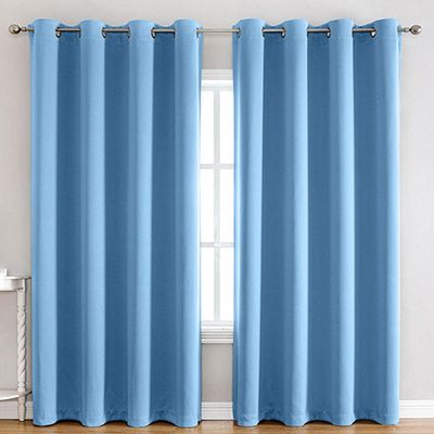 Blackout Curtain H180 x W100 cm, 1 Panel, with Grommets