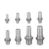 EKFBQBGW 1pc M5 Metric Male to 6 mm Hose Barb Nipple, 304 Stainless Steel view 1