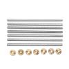 1-Piece T8 Trapezoidal Lead Screw, 100/150 mm, 8 mm Thread, 1/2/4/8/10/12/14 mm Lead, with Brass Nut (T8-10 mm, 150 mm) view 3