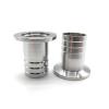 IDGTTLDF 1pc KF40 Vacuum Clamp Hose Barb OD 8mm 304 Stainless Steel Flange Adapter Pipe Fitting view 2