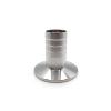 IDGTTLDF 1pc KF40 Vacuum Clamp Hose Barb OD 8mm 304 Stainless Steel Flange Adapter Pipe Fitting view 4
