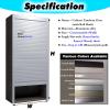 MLYAYE White Roll-Up Door for Kitchen Cabinets, 900 x 700 mm view 3