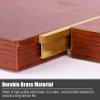 YHNNH 1-Piece Gold Brass Floor Transition Strip, 100 cm, for a Smooth Connection Between Wood and Tile Joint (8 × 5 mm) view 3