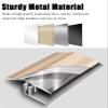 YHNNH Aluminum Threshold Strip, 42/54 mm Wide, Waterproof Door Edge Strip for Uneven Floors, Seamless Transitions (183 cm, 54 mm) view 4