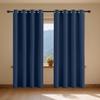 LISANSAN Blackout Thermal Curtain, 170 x 150 cm, Dark Blue view 1